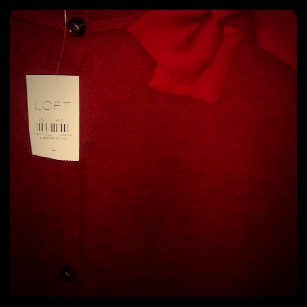 Cardigan maroon color light sweater woman's si